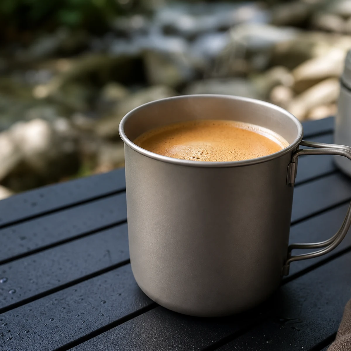 Titanium Coffee Cup